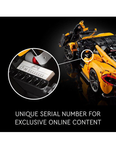 LEGO Technic McLaren P1 42172 - Modelo Coleccionable 1:8