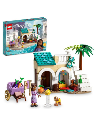 LEGO Disney Asha en la Ciudad de Rosas 43223 - 154 Piezas