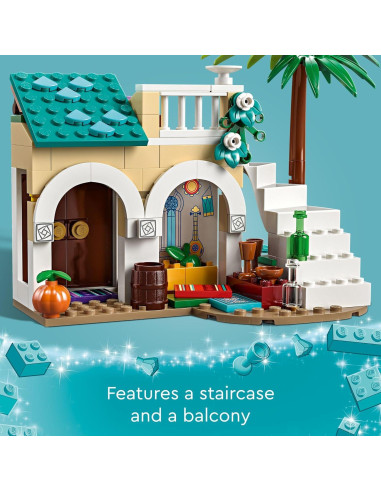 LEGO Disney Asha en la Ciudad de Rosas 43223 - 154 Piezas