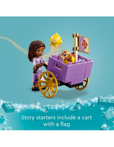 LEGO Disney Asha en la Ciudad de Rosas 43223 - 154 Piezas