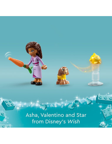 LEGO Disney Asha en la Ciudad de Rosas 43223 - 154 Piezas