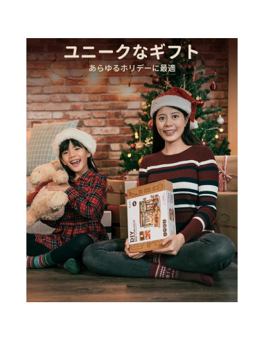 Rolife Kit Casa Miniatura DIY Restaurante Ebrio 27x21 cm