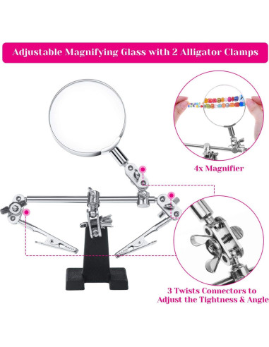 Kit de Fabricación de Joyas Shynek 1857 Piezas Adultos