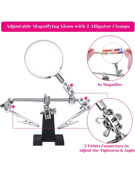 Kit de Fabricación de Joyas Shynek 1857 Piezas Adultos