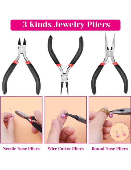 Kit de Fabricación de Joyas Shynek 1857 Piezas Adultos