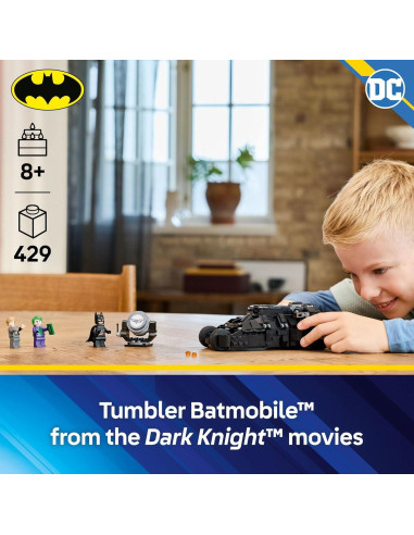 LEGO Batman Tumbler vs. Dos Caras y El Joker 76303 - Juguete 429 Piezas