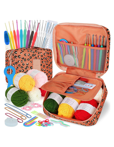 Kit de Crochet Coopay 58PCS para Principiantes Ergonómico