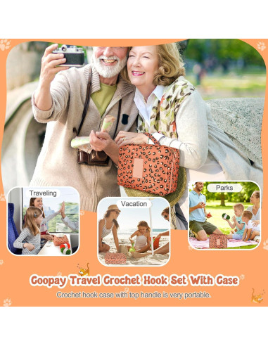 Kit de Crochet Coopay 58PCS para Principiantes Ergonómico