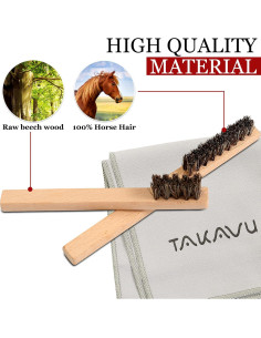 Juego de Cepillos de Detalle TAKAVU para Plata y Joyería 2