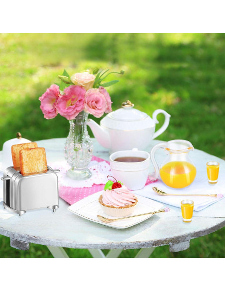 Accesorios Casa de Muñecas Skylety Mini Set Desayuno