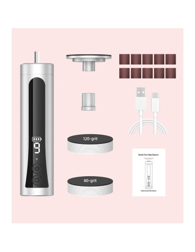 Removedor de Callos Eléctrico APTMAPT HX-16 2 en 1 Recargable