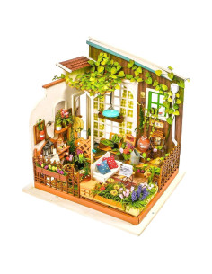 Rolife Kit Casa Miniatura Jardín de Miller 21.5x17.8x19.1cm