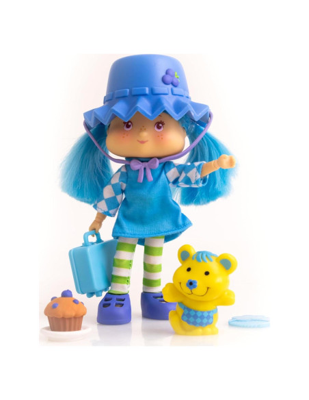 Muñeca Blueberry Muffin 14 cm con Aroma y 4 Accesorios