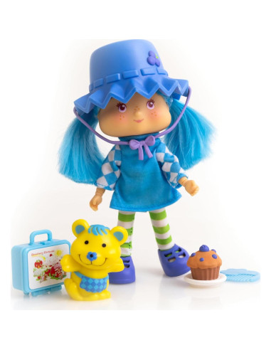 Muñeca Blueberry Muffin 14 cm con Aroma y 4 Accesorios