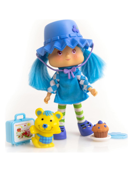 Muñeca Blueberry Muffin 14 cm con Aroma y 4 Accesorios