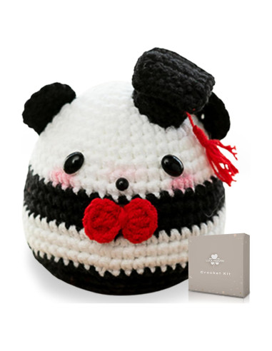 Kit de Crochet LUCK HEAVEN Panda Amigurumi para Principiantes