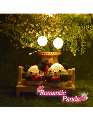 Kit de Crochet LUCK HEAVEN Panda Amigurumi para Principiantes