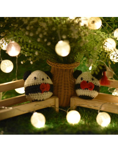 Kit de Crochet LUCK HEAVEN Panda Amigurumi para Principiantes