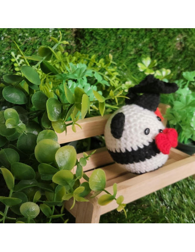 Kit de Crochet LUCK HEAVEN Panda Amigurumi para Principiantes