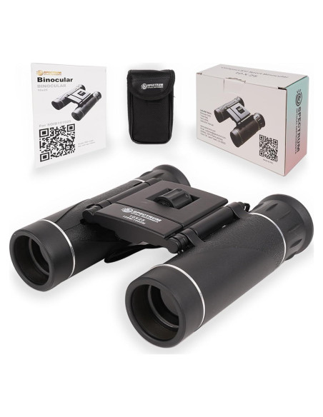 Binoculares SpectrumOI 10X25 para Niños 8-12 Años