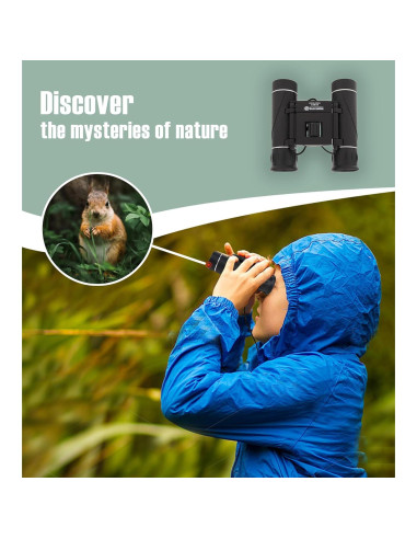 Binoculares SpectrumOI 10X25 para Niños 8-12 Años