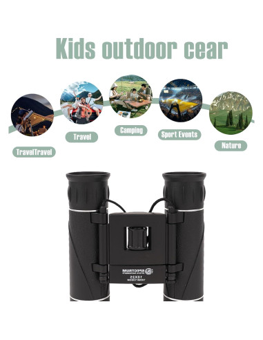 Binoculares SpectrumOI 10X25 para Niños 8-12 Años