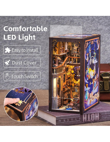 KIT Nook de Libro CUTEBEE Sala Común Nebulosa DIY 1,05 kg