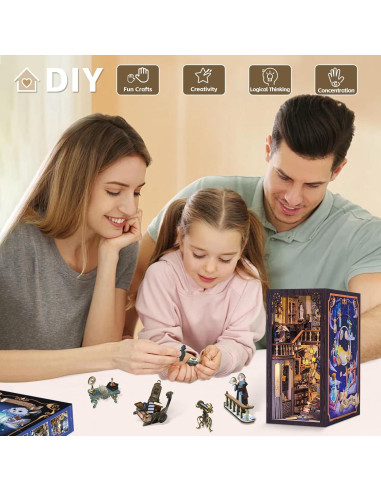 KIT Nook de Libro CUTEBEE Sala Común Nebulosa DIY 1,05 kg