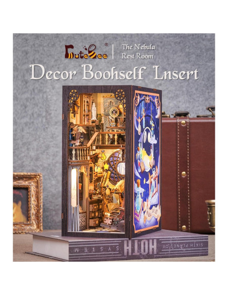 KIT Nook de Libro CUTEBEE Sala Común Nebulosa DIY 1,05 kg