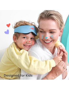 Manta Kids - Máscara de Sueño Ajustable para Niños Azul 2