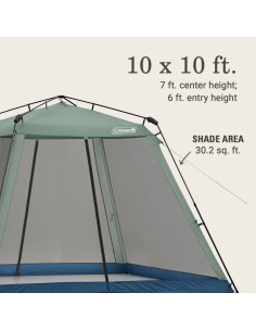 Carpa de Pantalla Instantánea Coleman Skylodge 3.05x3.05m Mosquitero 2