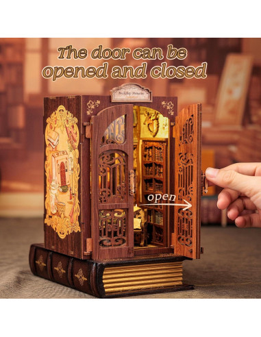 Kit de Nook de Libros Cutefun - Miniatura DIY 3D Decorativa