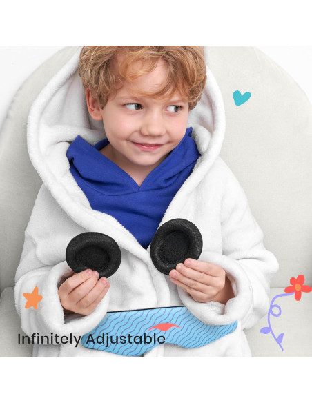 Manta Kids - Máscara de Sueño Ajustable para Niños Azul