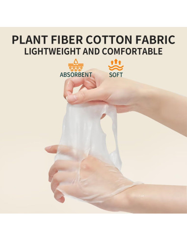 Mascarillas Faciales RAZUYEN Reafirmantes e Hidratantes 10 Pzas