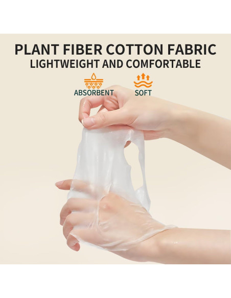 Mascarillas Faciales RAZUYEN Reafirmantes e Hidratantes 10 Pzas