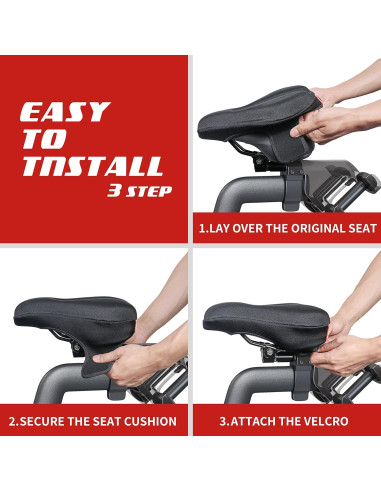 Cojín de Asiento para Bicicleta PeloFamily Gel Acolchado