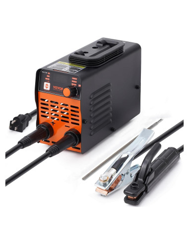 VEVOR Soldador de Varilla 140A Portátil 2 en 1 MMA/TIG