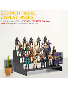 Soporte para Figuras de Acción Vintage Star Wars Gijeo 4 Niveles 2