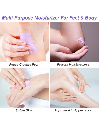 2 Paquetes Crema de Urea 42% y Ácido Salicílico 2% para Pies