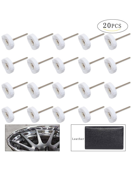 Ruedas de Pulido NP-68 para Taladro Rotativo 20 Piezas