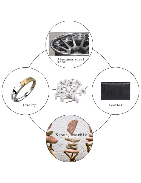 Ruedas de Pulido NP-68 para Taladro Rotativo 20 Piezas