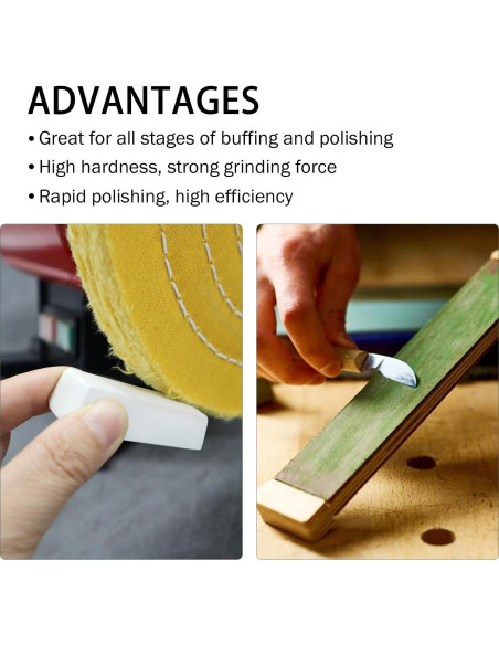 Kit de Pulido SCOTTCHEN 3 Piezas 113g - Verde, Blanco, Rojo