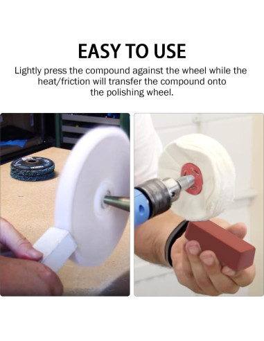 Kit de Pulido SCOTTCHEN 3 Piezas 113g - Verde, Blanco, Rojo