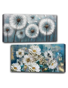 Kit de Pintura de Diamante OFRKE 5D Diente de León 2 Piezas