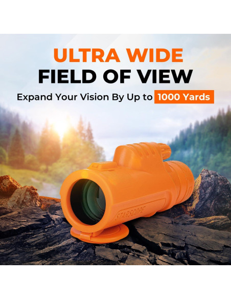 Monóculo Starscope 10x42 HD Naranja para Observación