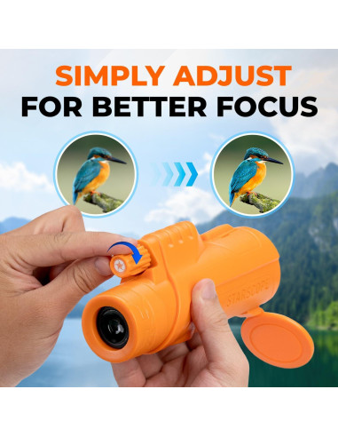 Monóculo Starscope 10x42 HD Naranja para Observación