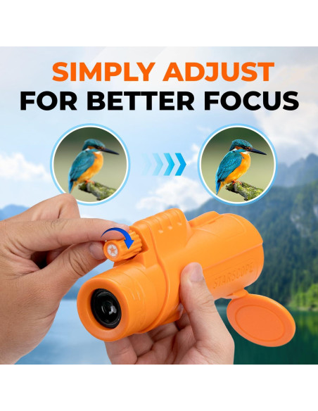 Monóculo Starscope 10x42 HD Naranja para Observación