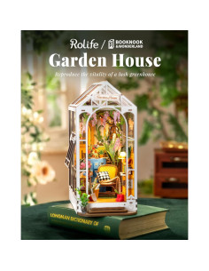 Rolife Kit DIY Nook de Libros 3D Madera con LED 24,13 cm 2