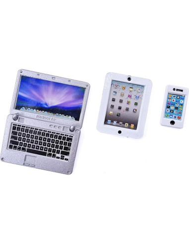 20 Piezas Mini Juguetes de Comida y Tecnología para Muñecas