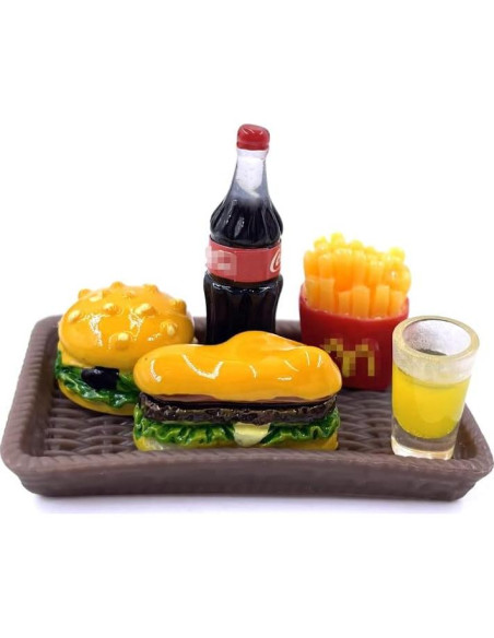 20 Piezas Mini Juguetes de Comida y Tecnología para Muñecas